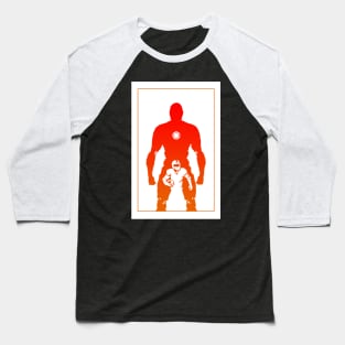 Robot Man Baseball T-Shirt